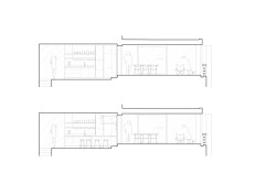 Pohled - kuchyň a jídelna