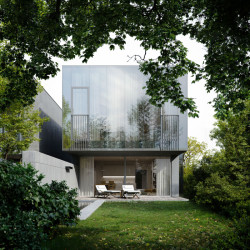 Vila A v souboru Sky City Villas - pohled do zahrady