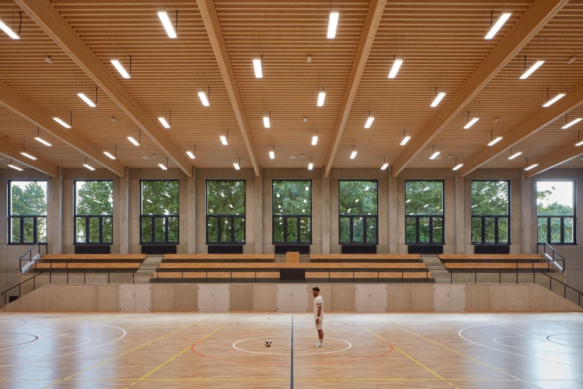 Tréninková sportovní hala v Borkách, ov-a