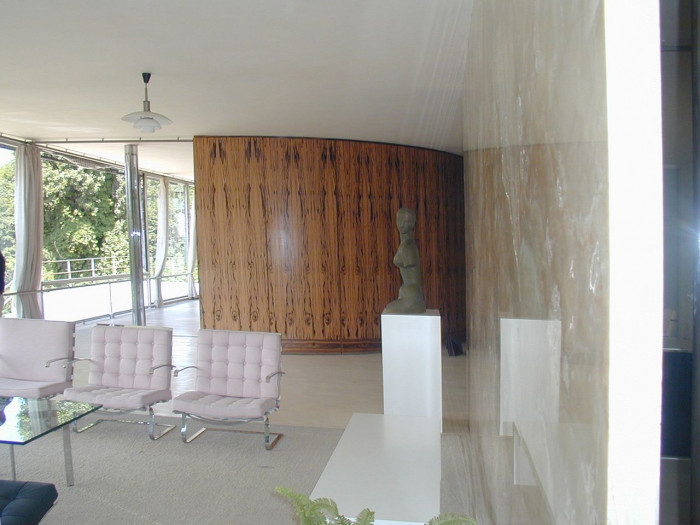 Vila Tugenhat v Brně, stav před rekonstrukcí – foto