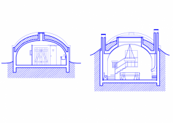 ORA, Vinný sklep U Modráka, řez A-A' – foto