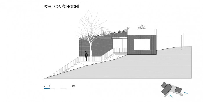 Víkendový dům nad lomem, BLOK architekti.