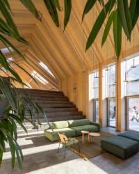 Komunitní centrum v rakouském Großweikersdorfu od studia Smartvoll