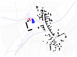 PROKŠ PŘIKRYL ARCHITEKTI, Zázemí biotopu v Honěticích u Kroměříže, situace (2013) – foto