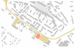 Revitalizace areálu Sokolovny v Rokycanech, Rusina Frei architekti / Martin Rusina, Martin Frei, Gabriela Sládečková, schéma