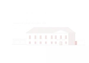 Obecní úřad Hluchov, jihozápadní pohled, Jiří Markevič / Public atelier, Jaroslav Sedlák / Fuuze