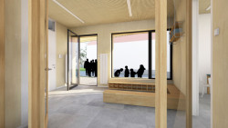 Mateřská škola Všetaty, vizualizace, Prodesi