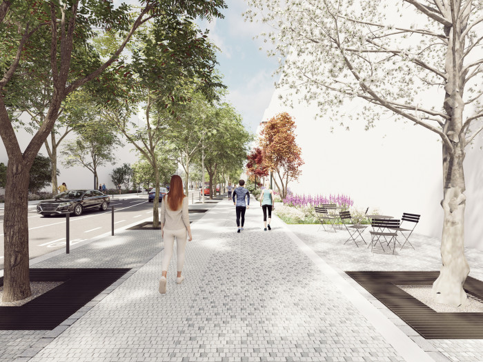 typický pohled ulicí