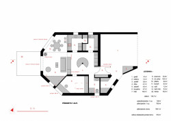RD v Pardubicích, půdorys 1NP, ZETTE ateliér