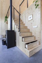 Indigo House – ateliér sochařky, woonpioniers