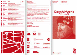 Betlémská kulturní noc, program.