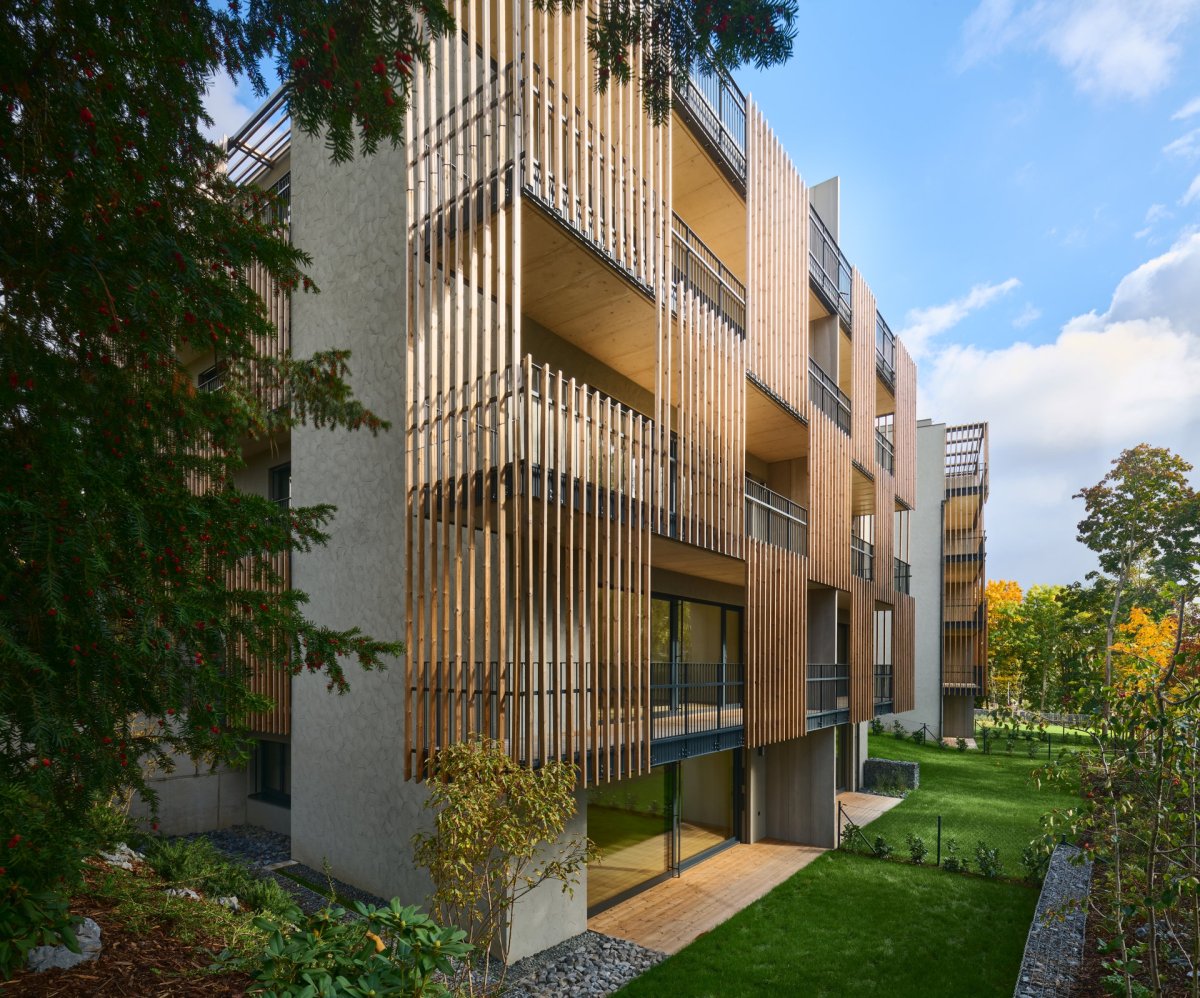 Rezidence Krčská zahrada od Expert Architects na Praze 4