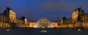 Louvre s vchodem od ateliéru I. M. Peie