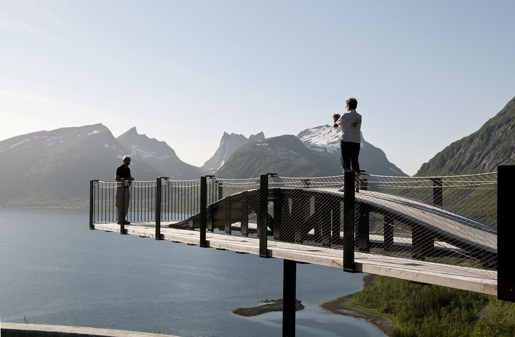 Code arkitektur, Vyhlídka Bergsbotn. Lokace: NTR, Senja 2010 - foto