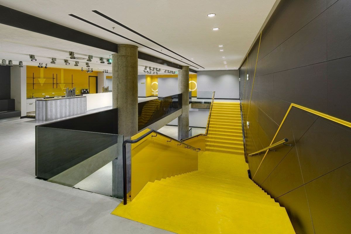 Atelier 8000, Interiér multifunkční haly Forum Karlín - foto