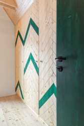 Chata v Jizerských horách od architektky Kateřiny Margoldové