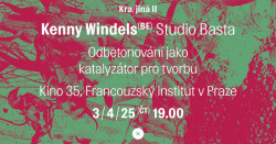3. dubna pořádá spolek KRUH přednášku krajinářské architekta Kennyho Windelse s názvem Odbetonování jako katalyzátor pro tvorbu.