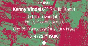 3. dubna pořádá spolek KRUH přednášku krajinářské architekta Kennyho Windelse s názvem Odbetonování jako katalyzátor pro tvorbu.