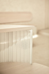 Architektky usilovaly o to, aby vybavení působilo lehce a svými neutrálními barvami nechalo vyniknout vystavované předměty