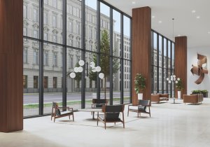Společnost Schüco na veletrhu představí i sortiment vysoce bezpečných fasád proti vniknutí či střelbě, které lze kombinovat i s bezrámovými systémy