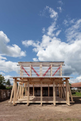 Pavilon Lighthouse od GRAU Architects v maďarském městě Ipolytarnóc