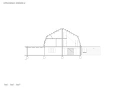 Schaerdeke Lo-Reninge, Architectenbureau Bart Dehaene - Řez