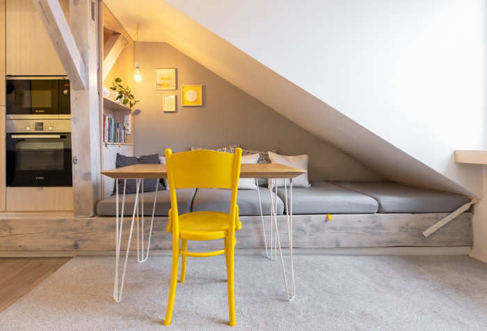 Vršovické podkroví, Mooza architecture / Klára Kuncová (Císařovská)