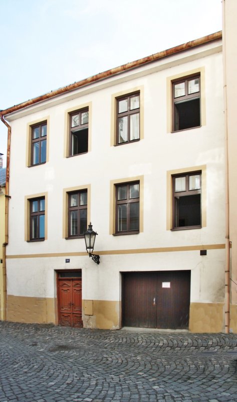 Rekonstrukce měšťanského domu č.p. 38 v Příboře, původní stav, ADHJ
