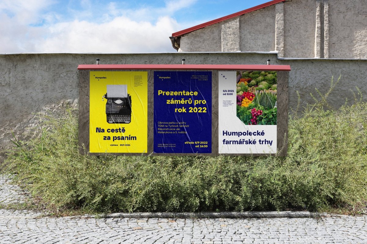 Vizuální identita města Humpolec, Studio Svéráz.