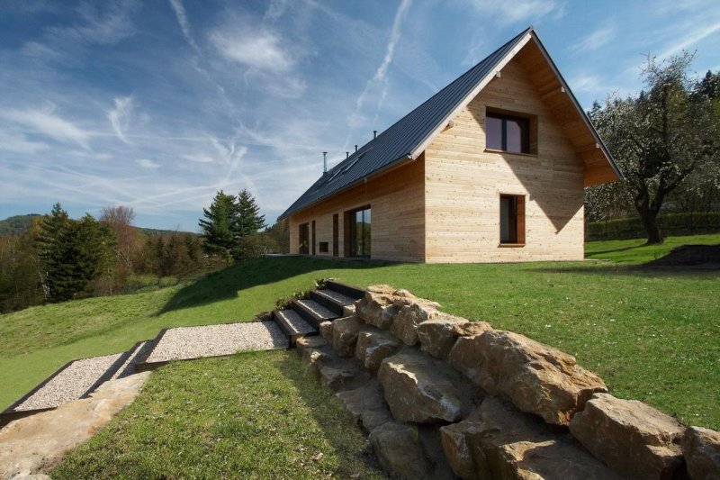 Rodinný dvojdům v Českém ráji od ateliéru Stempel & Tesar architekti