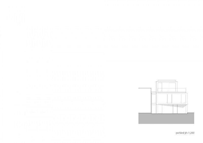 Vila v Perchtoldsdorfu, Jan Proksa - Architekt, pohled jih