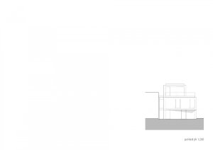 Vila v Perchtoldsdorfu, Jan Proksa - Architekt, pohled jih