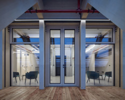 Sídlo Kloboucké lesní v Brumově-Bylnici od studia Mjölk