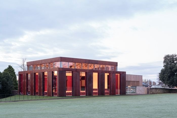 Nová budova hudební katedry, Eric Parry Architects, Wells, Foto