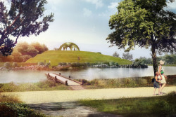 Lesopark Na Panském, MS plan - vizualizace