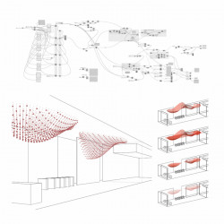 Nové sídlo finanční skupiny J&T, CMC architects / Vít Máslo, David Richard Chisholm, schéma lobby