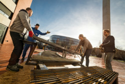 Lávka přes Hlubokou strouhu, pedagogické vedení Dalibor Hlaváček, Martin Čeněk