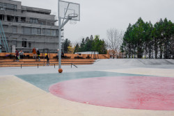 Zrenovované hřiště v Bratislavě od U/U Studia