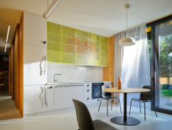 Pohled do interiéru (Bee House; Petr Novák)