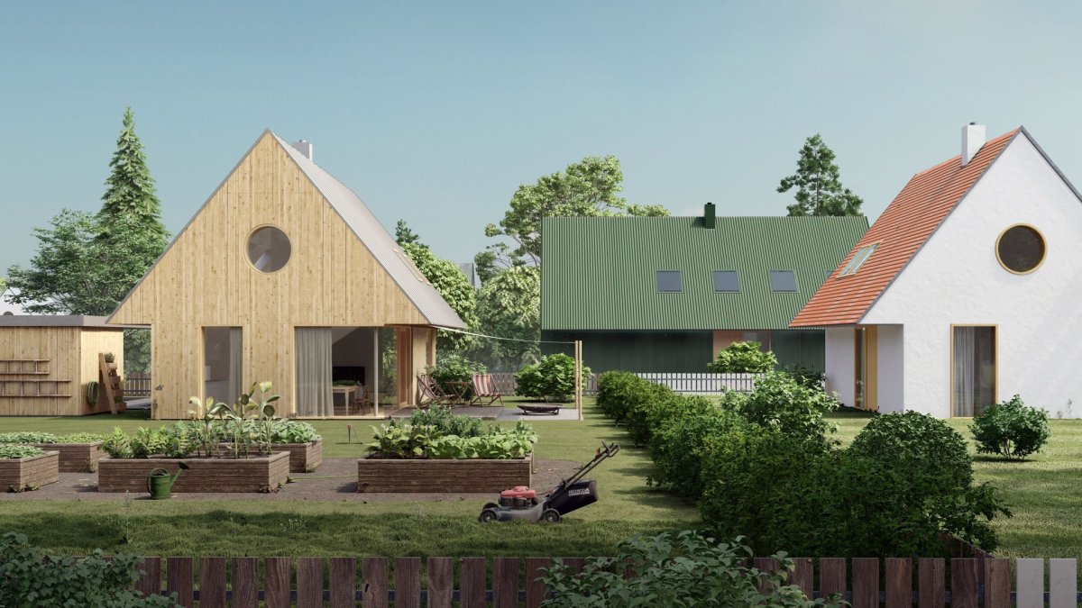 Cake Houses: Dům, který si můžete navolit podle sebe