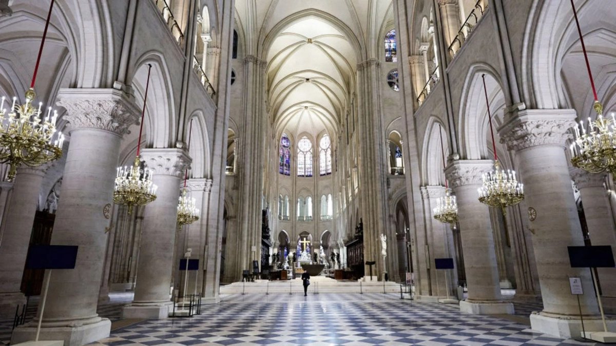 Katedrála Notre Dame po rekonstrukci