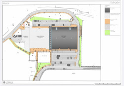 Zimní stadion v Teplicích, MISE a SIAL Architekti a inženýři, situace