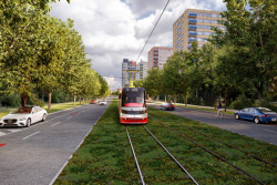 V Praze začala výstavba nové tramvajové trati mezi Malešicemi a Vinohradskou ulicí. 