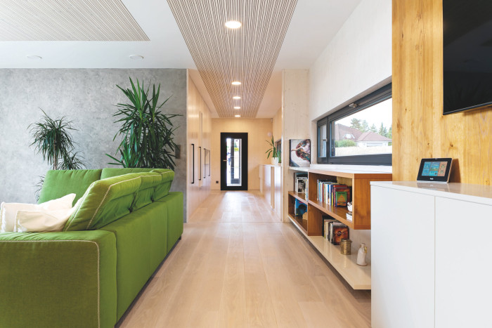 Rodinný dům v Ostravě s akustickými panely NOVATOP ACOUSTIC