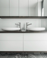 Víkendový dům v Osíku, Koupelna, ObloukARCHITEKT,