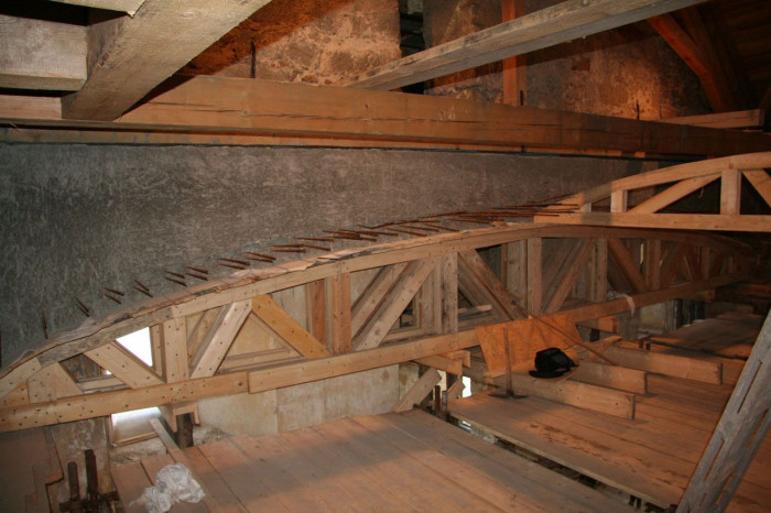 Ramenáty bednění klenby - foto