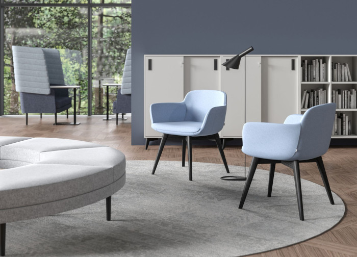 Úložný nábytek SAVE CH nabízí kombinaci mnoha skříněk.