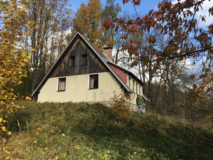 Chata pod Bukovou, stav před rekonstrukcí. Foto: Mjölk architekti