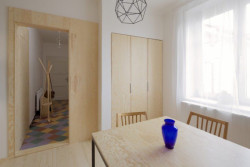 ArchitectureMADE, rekonstrukce plzeňského 1+1, interiér