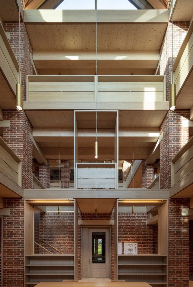 Nová knihovna při Magdalene College Cambridgeské univerzity od Niall McLaughlin Architects